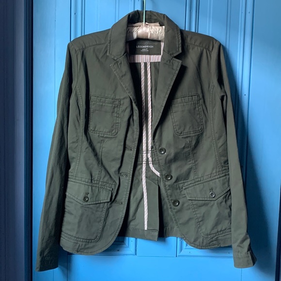 Blazer, size 4, 100% cotton. - Picture 9 of 10